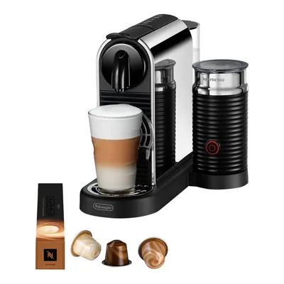 Machine à café Nespresso CitiZ Platinum & Milk EN330.M